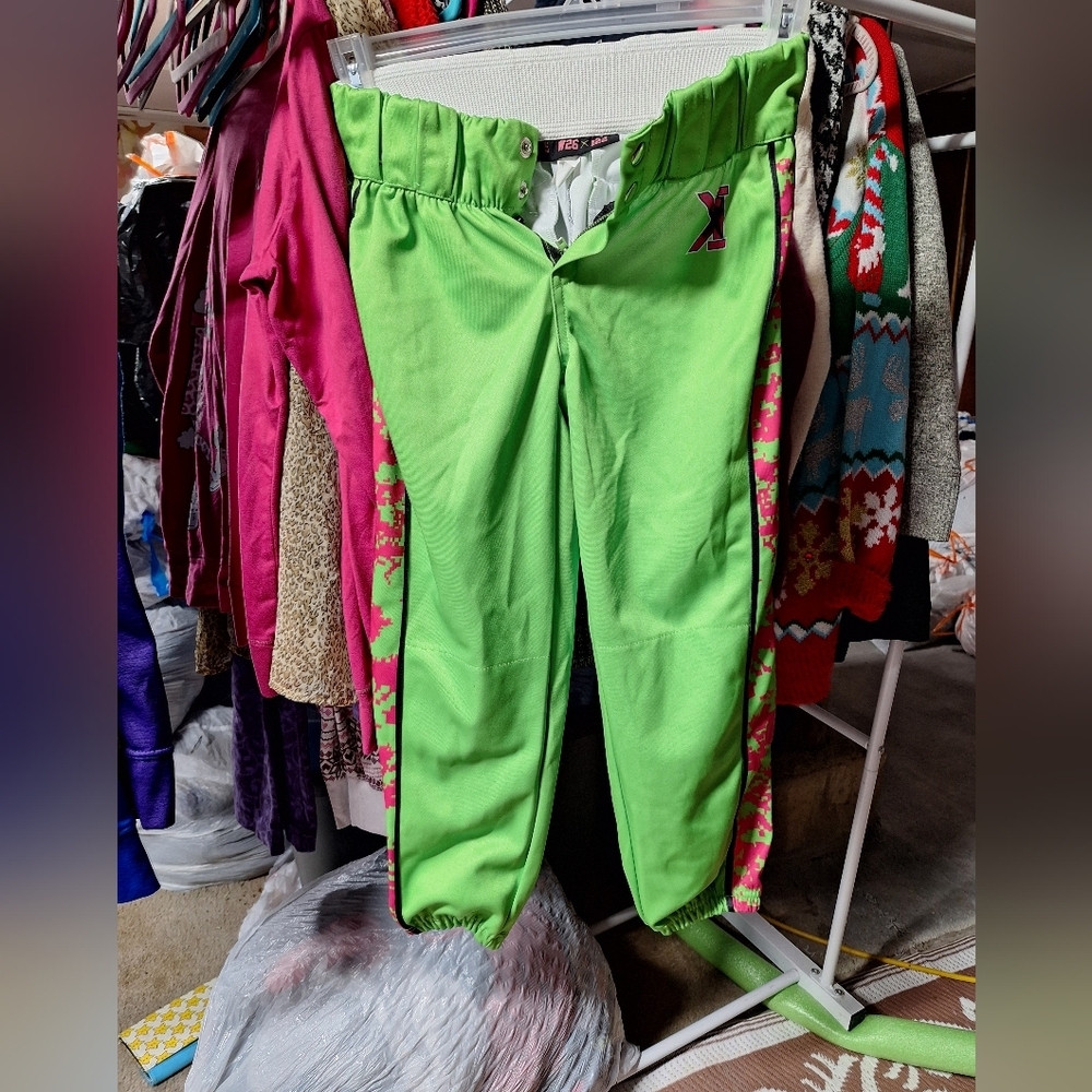 Pink and Green Track Pants for Effortless Style